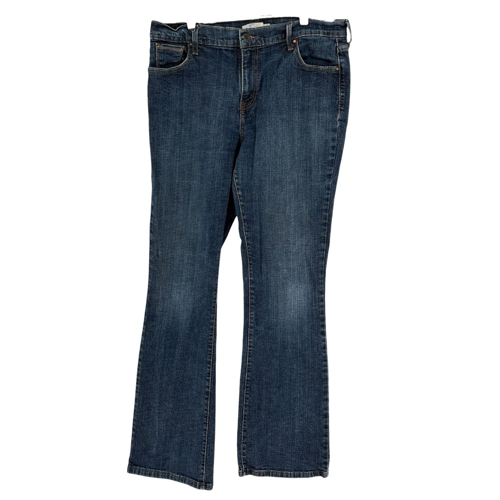 Levi's 515 Bootcut Jeans Dark Wash Stretch Blue 16 L
